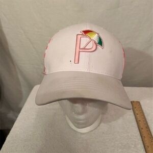 PUMA Women's Arnold Palmer Snapback Hat‎ White Golf Casual Adjustable pink camo